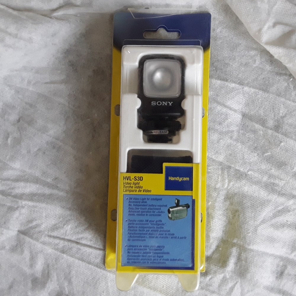Sony Handycam Video Light HVL-S3D NEW